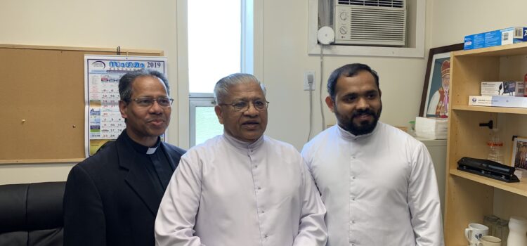 Rev. Dr. Jose Alencherry took charge as pastor on June 15, 2019