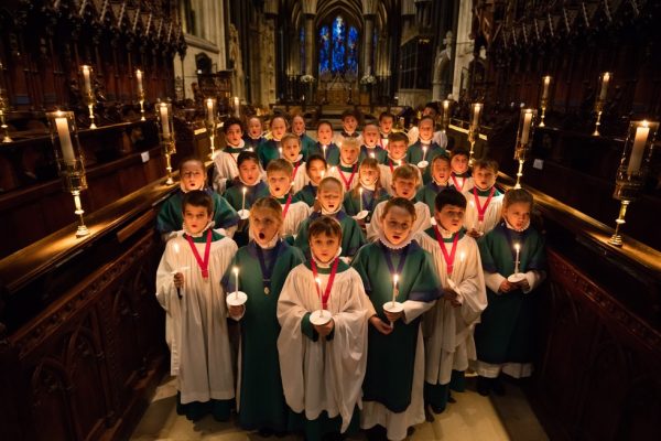 SALISBURY, ENGLAND - DECEMBER 21:  Choristers from the Salisbury Cathedral Choir practice ahead of the services that will be held in the cathedral marking Christmas Eve on December 21, 2015 in Salisbury, England. Christmas has been celebrated in the cathedral for over 750 years since it was dedicated in 1258. It is thought that the foundation of the choir stretches back even further, with evidence of a song school in Salisbury as early as the 11th century.  (Photo by Matt Cardy/Getty Images)